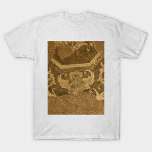 Renaissance sgraffito angel wall art T-Shirt